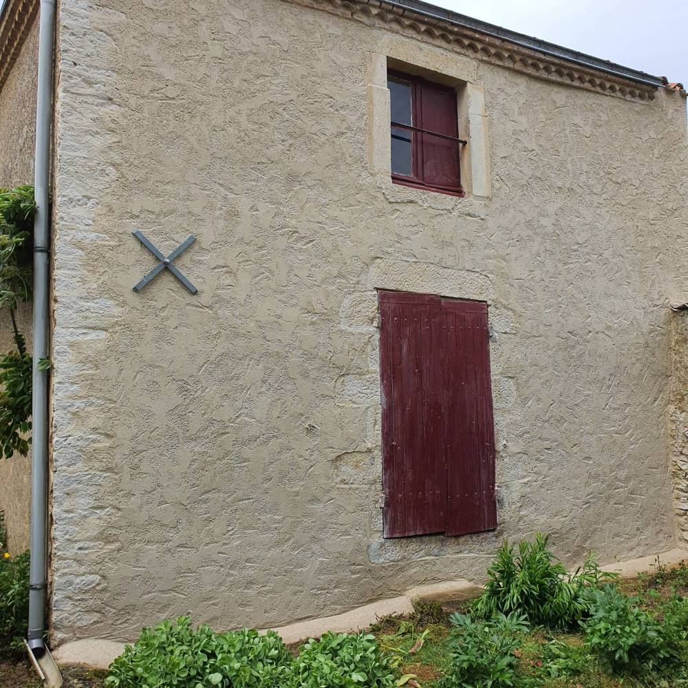 Mur de maison traditionnel
