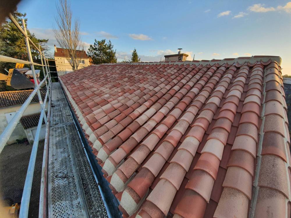 Chantier de toiture