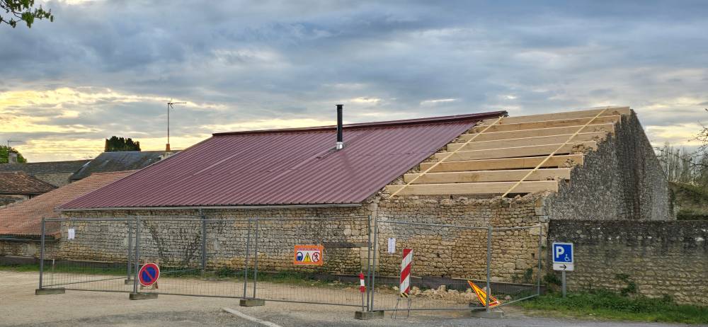 Couverture en bac acier